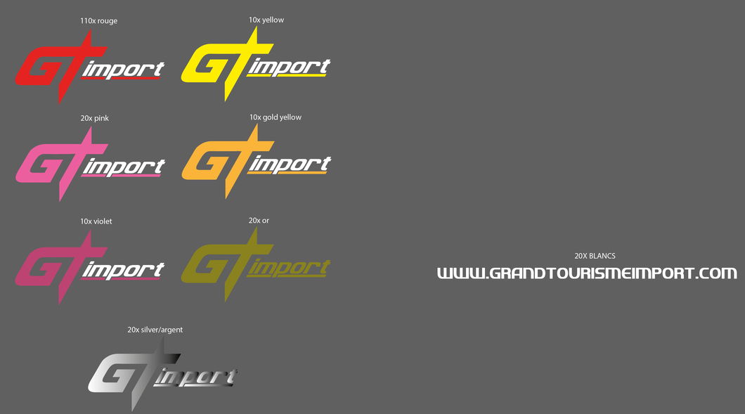 STICKERS GT IMPORT