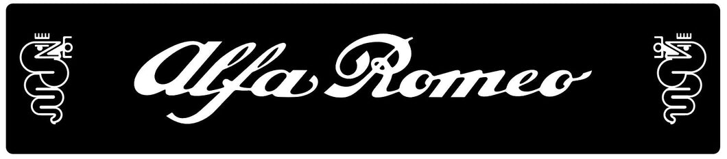 CACHE PLAQUE ALFA ROMEO - Réf ALFAROMEO01CP