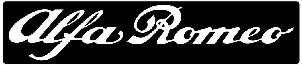 CACHE PLAQUE ALFA ROMEO - Réf ALFAROMEO03CP