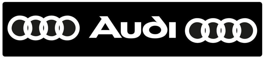 CACHE PLAQUE AUDI - Réf AUDI03CP
