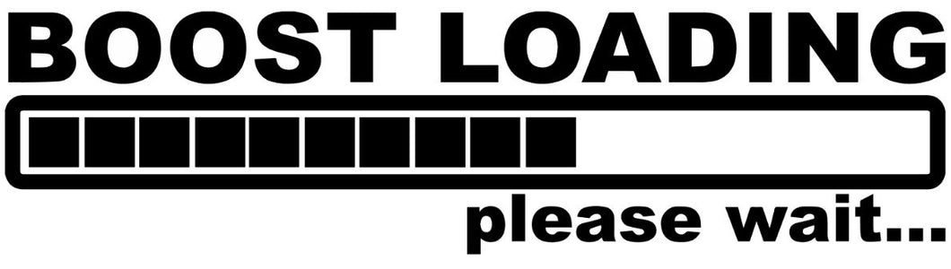 BOOST LOADING - REF : BOOSTLOADING01