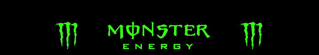 Bande pare soleil Monster Energy - Réf MONSTERNRJ01