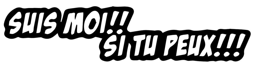 SUIS MOI SI TU PEUX - REF : SUISMOISITUPEUX01